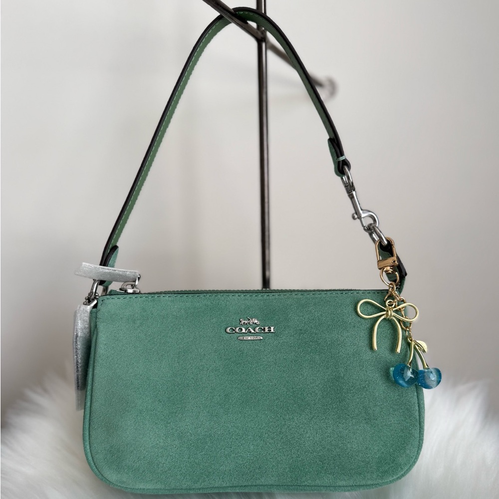 Coach Nolita 19 suede bag